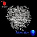 3MM White-Blue100pcs
