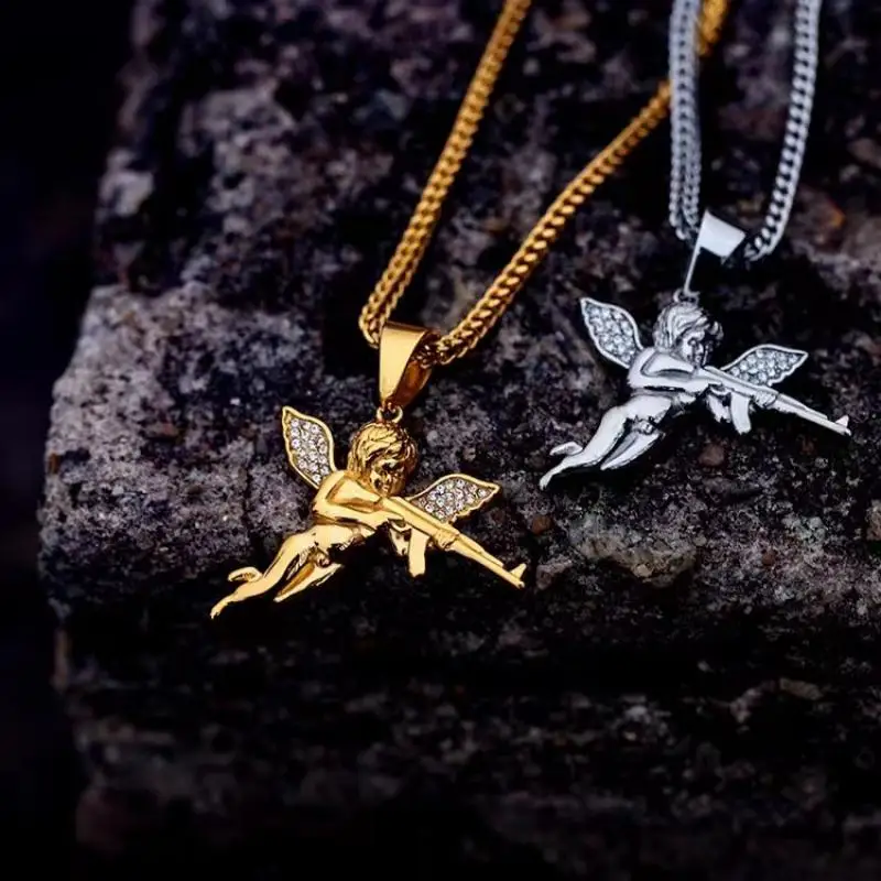 A&G Dagger Flamed Pendant チェーン付き dagger_566a9366-df13-4335-b299