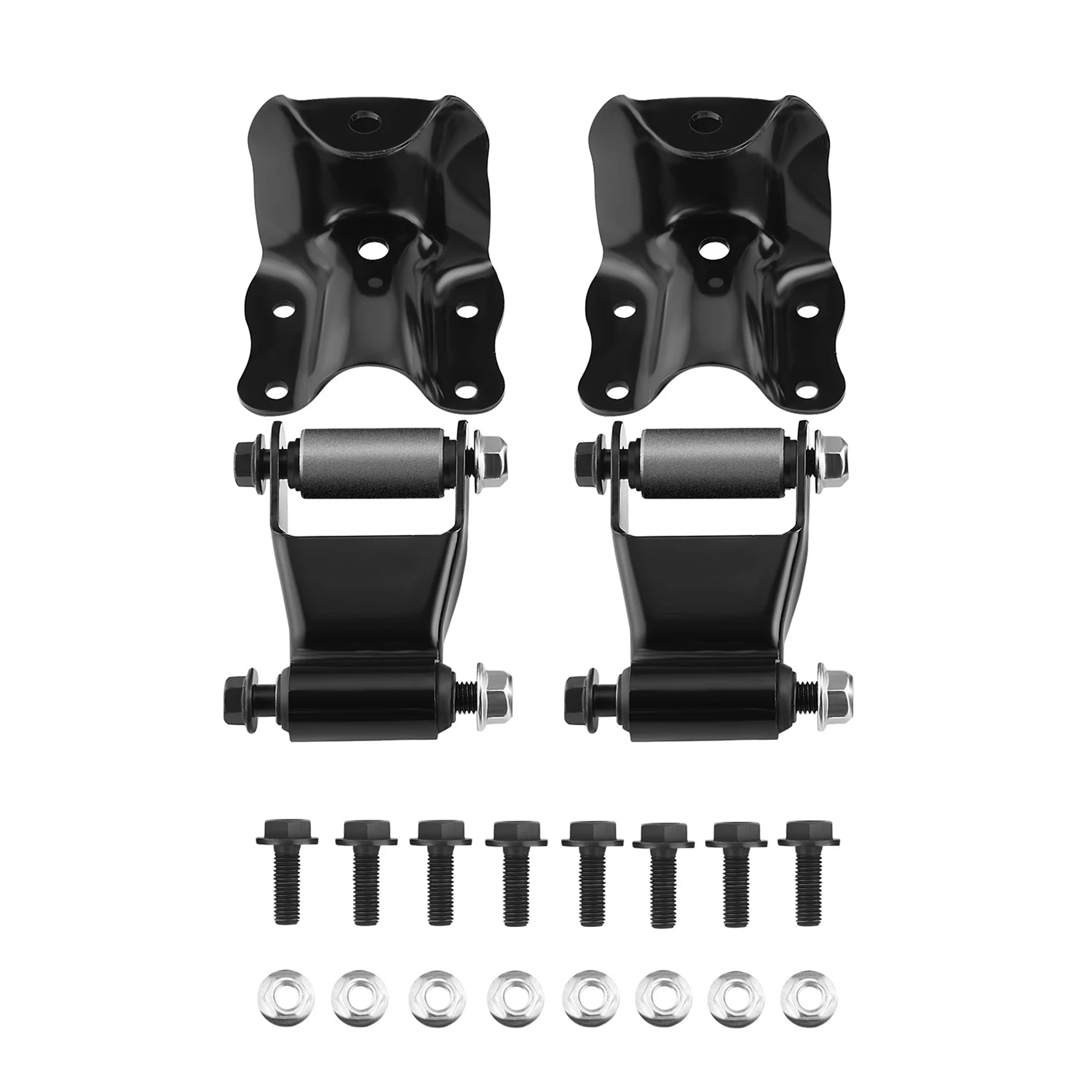 

1 Set for 1983 - 2008 Ford Ranger 2Wd & 4X4 Rear Hanger and Shackle Kit 722-001, 722-010