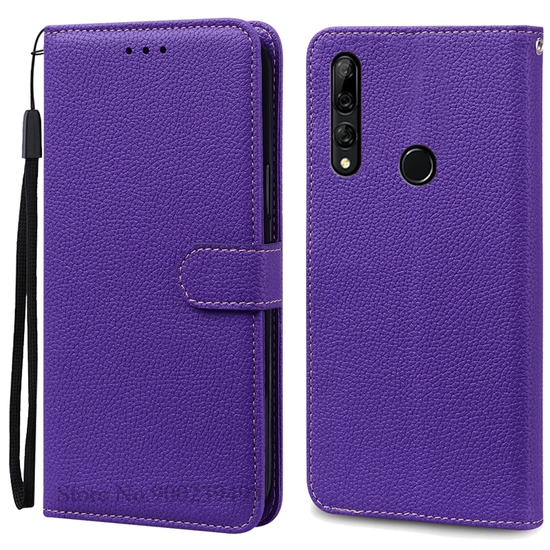 Leather Flip Wallet Case - Soft Silicone Book Cover
