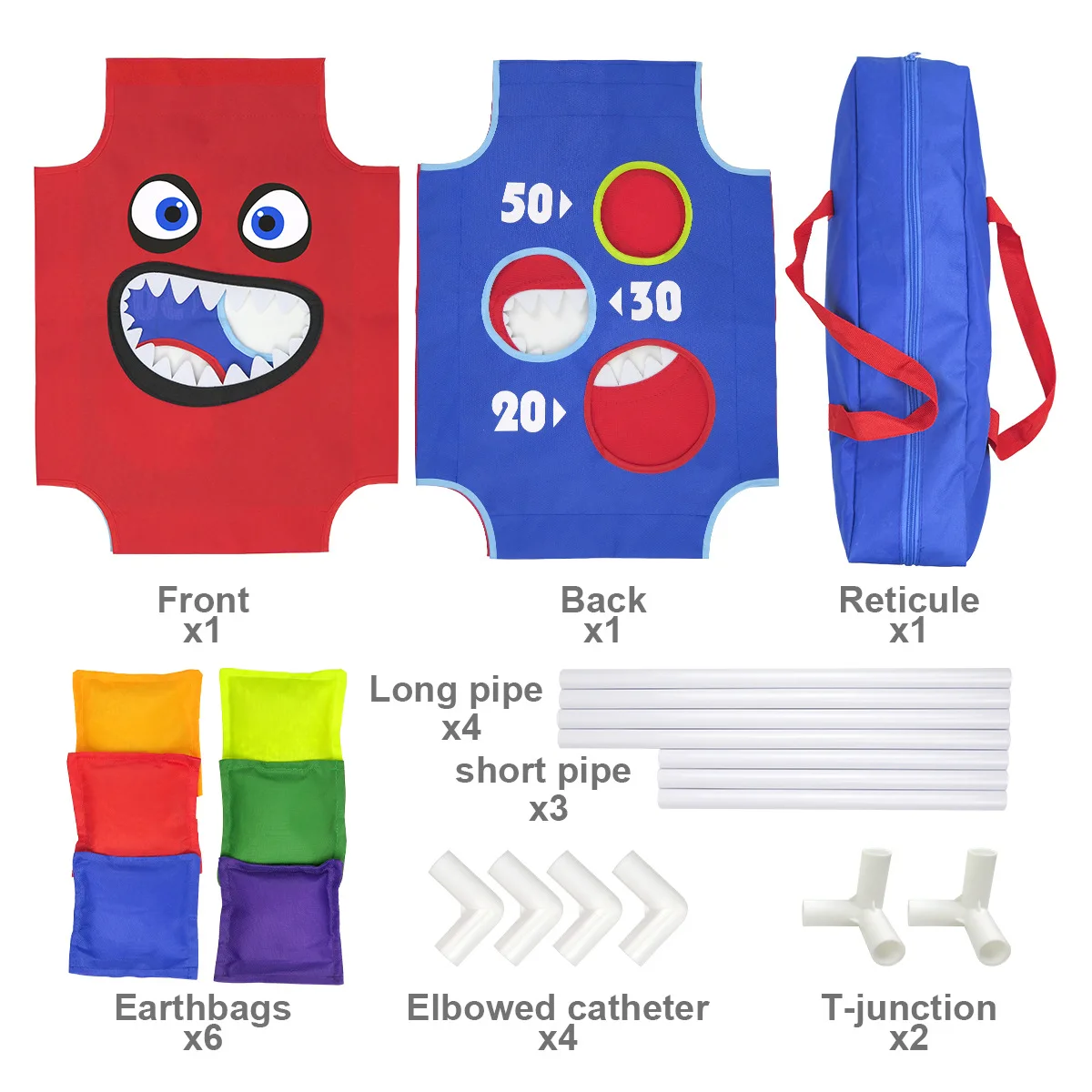 Out door Toy Sandbag Throwing Game Throwing Folding Suit Children\'s Parent-child Outdoor Sandbag Throwing Toys Camping toys