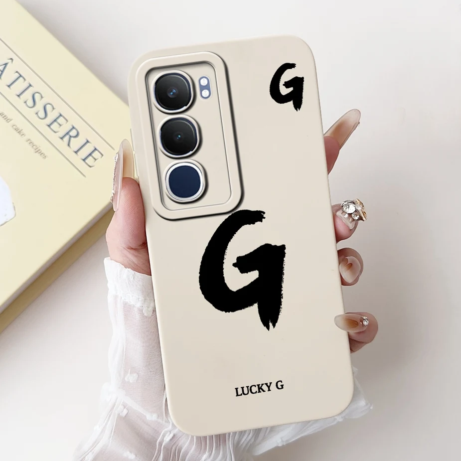Luxury Lucky Letters Shockproof Soft TPU Phone Case Cover