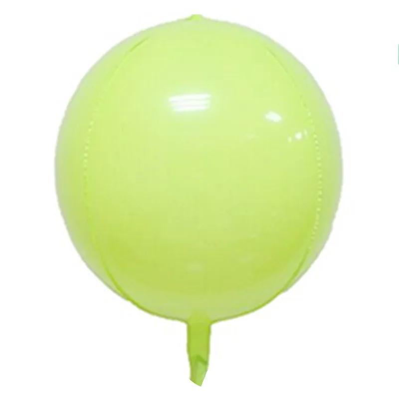 

22 Inch Birthday Party Wedding Decoration Round Makaron 4D Aluminum Foil Balloon