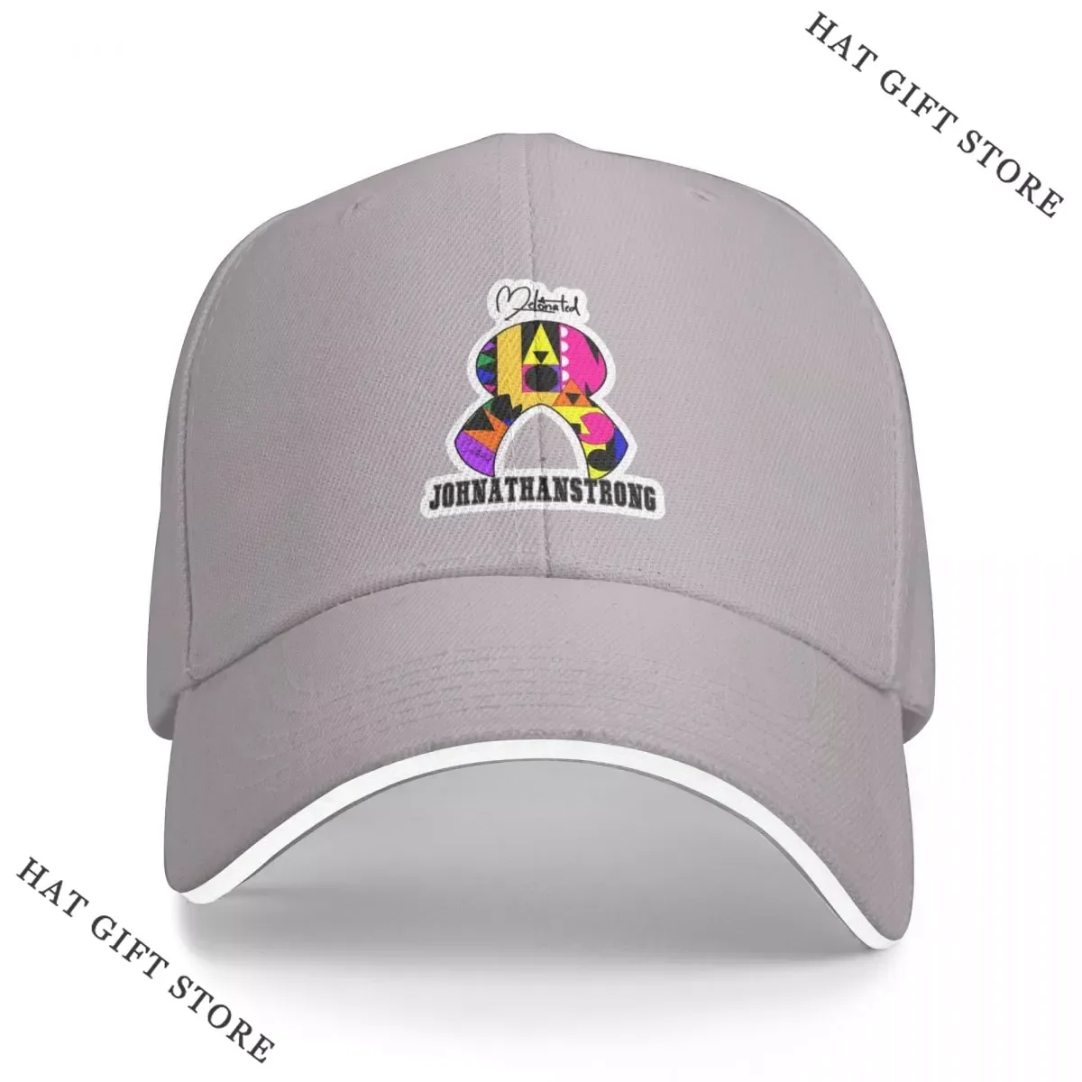 

Best Melanated Melon-JOHNATHANSTRONG Cap Baseball Cap golf hat Sunscreen cap for women Men's