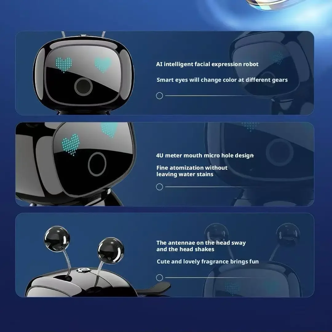 Car Smart Mini Robot Air Freshener