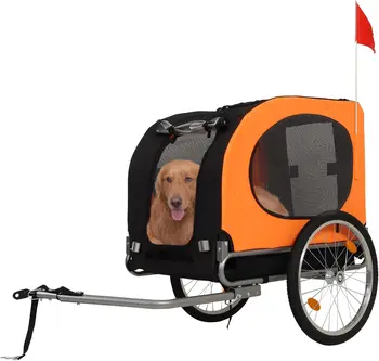 Dog Bike Trailer 88Lbs Capacity 1