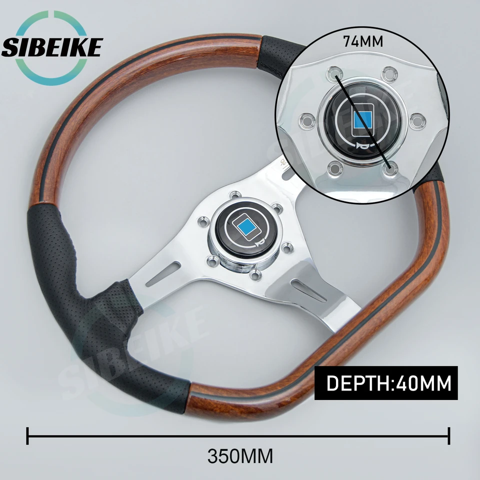 DYNAMIC Wood Steering wheel φ35.0cm DYNAMIC Wood Steering wheel φ35.0cm 61i1wKcdlRL._UF894