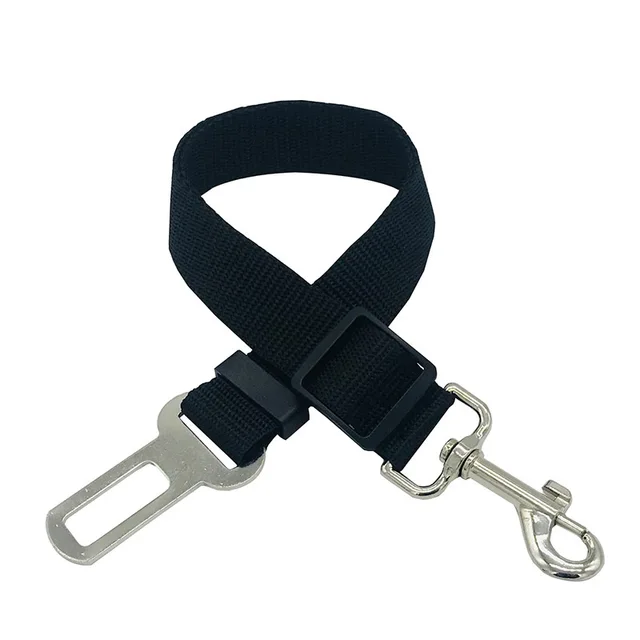 Dog Car Seat Belt Safety Protector Travel Pets Accessories Dog Leash Collar Breakaway Solid Car Harness 4