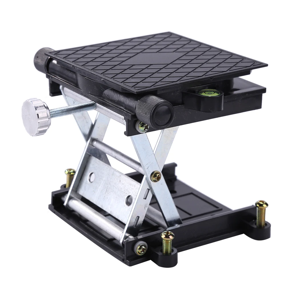 

Adjustable Aluminum Alloy Router Lift Table Lab Lifting Plate Stand Platform Woodworking Laboratory Carpenter Tools