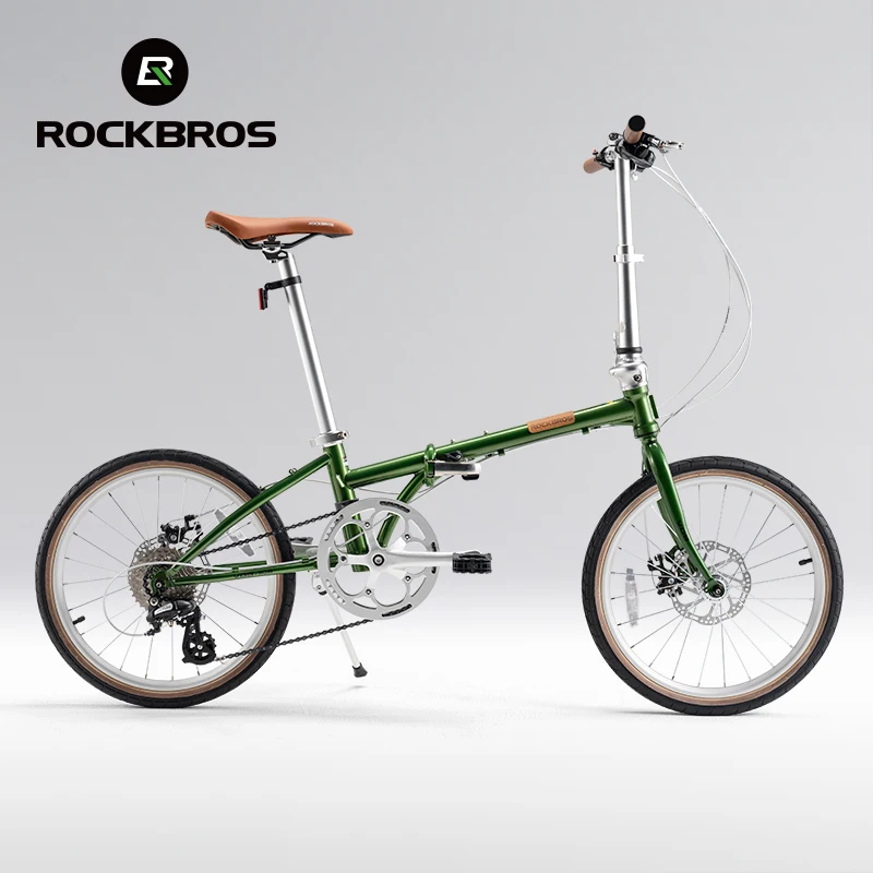 Rockbros-大人用折りたたみ自転車,軽量,20インチ,Shimano, 8速
