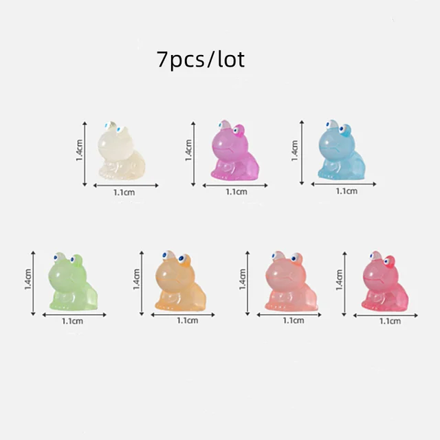 Frog 7pcs mix