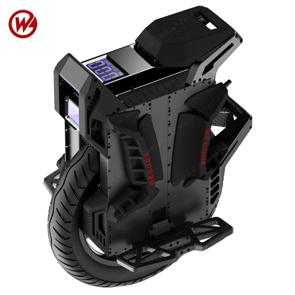 Original Begode X Way168V 3000Wh Samsung 50S Battery 4500W HT Motor IP67 Waterproof 36 Mosfet Begode X Way Electric Unicycle