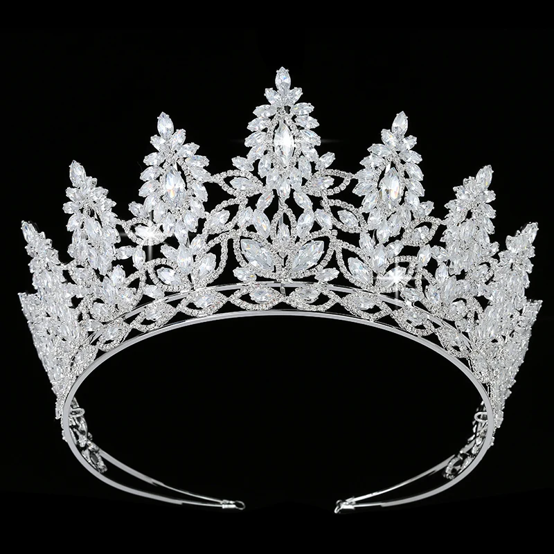 Diadas Crowns Hadiyana Handmade Wedding Crown Hair Jewelry Wedding For Women Accessories Hair Jewelry Bc4626 Corona Princess