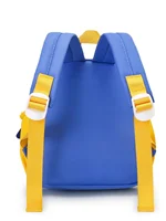 Cartoon Digger Car Boys School Bags Kindergarten Bapas Double oulder Straps Lightweight Waterproof Nylon Fabric Bapas