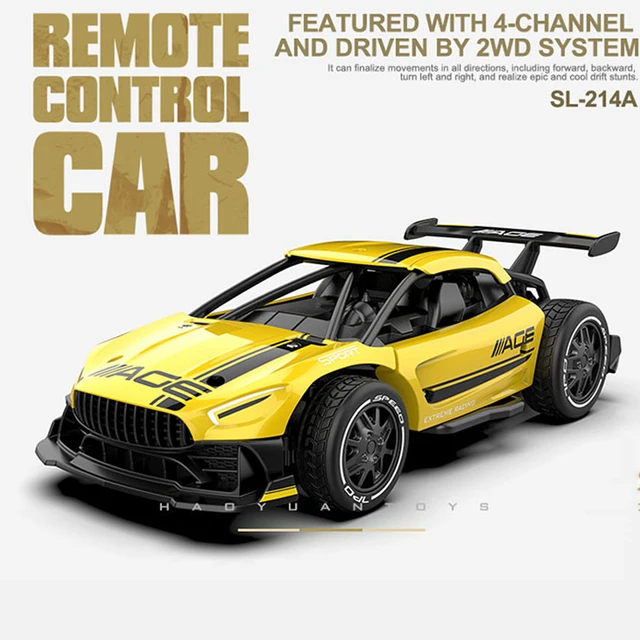 Infant Shinings RC Cars Radio Control  1:24 High Speed Electric 2.4G 4CH Race Car Toys for Children Mini Rc Drift Driving Car 2