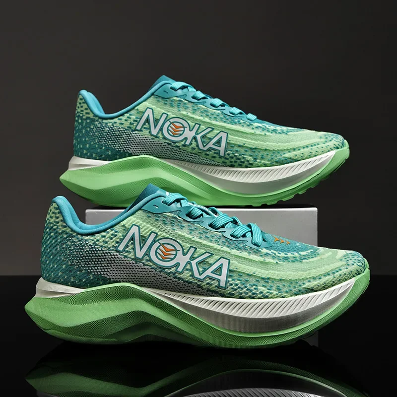 أحذية الجري الرجالية للركض، أحذية رياضية شبكية قاب...