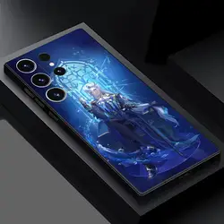 Genshin Impact Neuvillette Shockproof Phone Case - Soft Black Cover - Galaxy Note20 Ultra (Black10)
