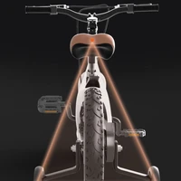 Vélo pour enfants en alliage de magnésium frein à disque garçons et filles avec roues auxiliaires, adapté au vélo scolaire de 3 à 6 ans 6