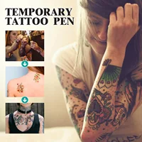 10 Colors Temporary Tattoo Face Body Painting Pen Pigment Non Toxic Waterproof Party Art Festival Cosplay Halloween Make Up Tool 2