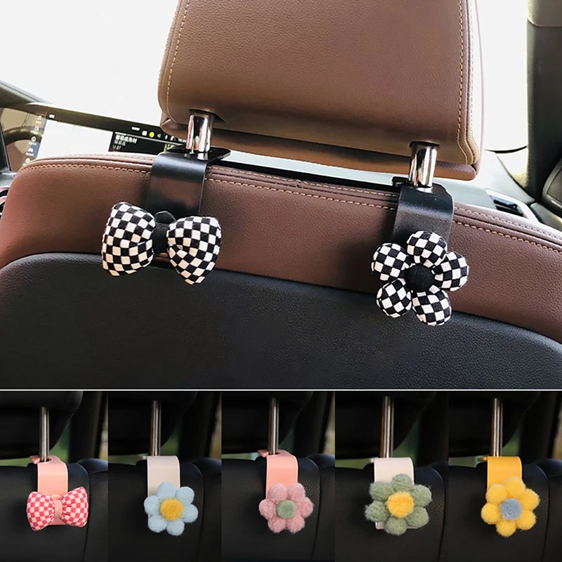 

1 шт., Женский клетчатый держатель для автомобиля