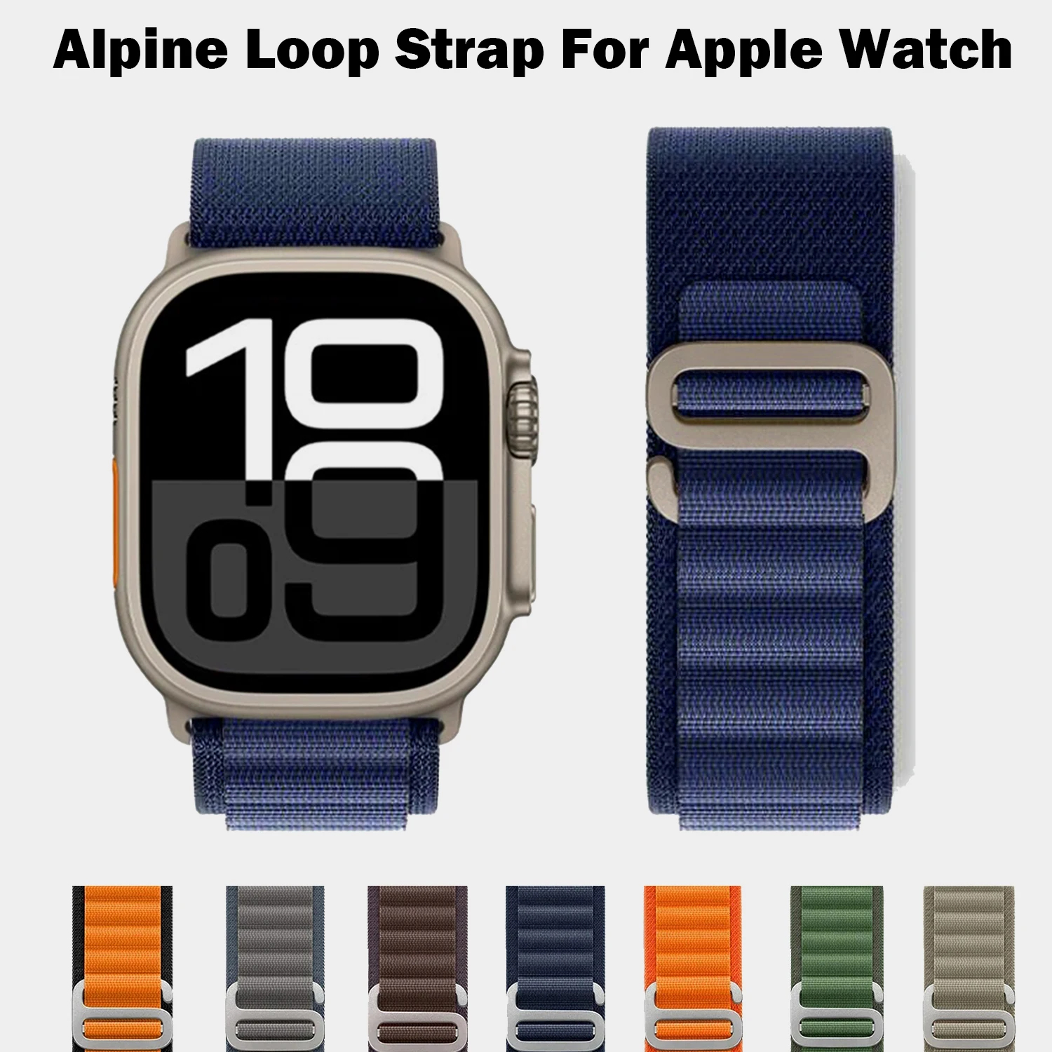 Nylon Alpine Bracelet for Smart Watches - Premium Strap Collection