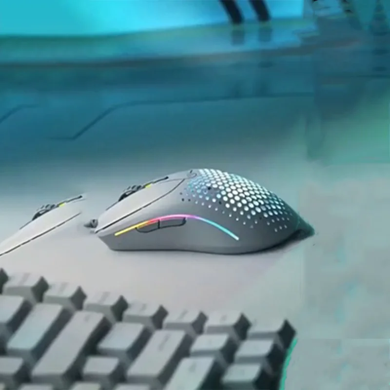 

2024 New 2.4g Wireless Mouse Rgb Rechargeable Computer Silent Mause Led Backlit Ergonomic Gaming Mice For Laptop Boy's Gift