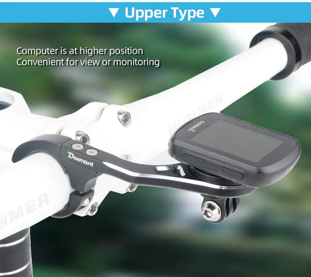 Fahrradcomputer Extended Out Frontständer Lenkerhalterung Kamerahalterung Adapter Passend für GoPro Sportkamera/Garmin/Bryton/Wahoo – Detail 12