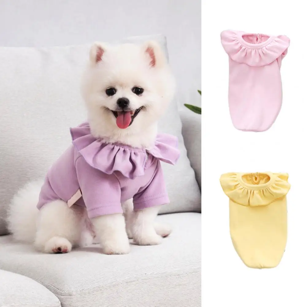 Dog Skirt Fashion Two-legged Dog Dress Cotton Dress Elastic Puppy for Daily Life