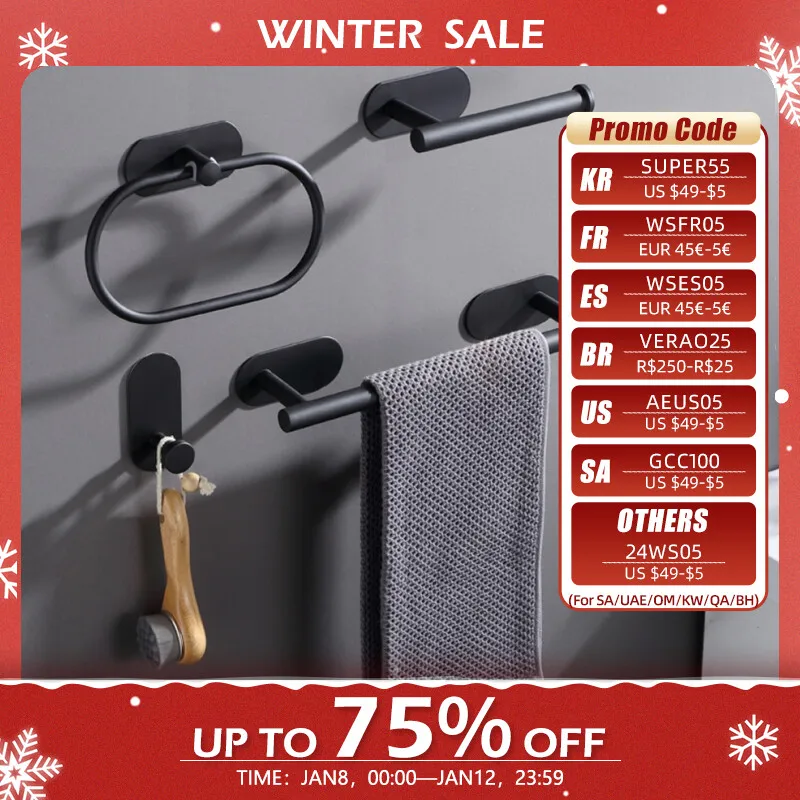 4 sztuki ścienny uchwyt na ręcznik za $8.76 / ~35zł