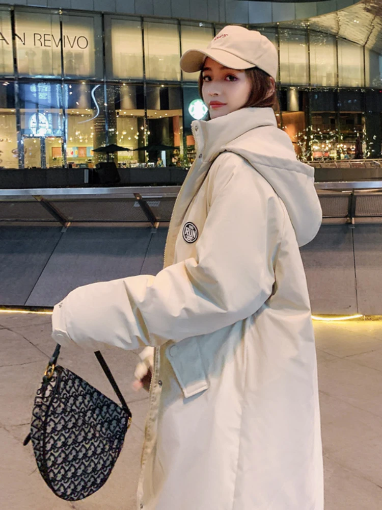 Bread Coat down Cotton Clothing Cotton Coat Women's Winter Coat Mid-Length Thick Cotton Jacket New Fashion