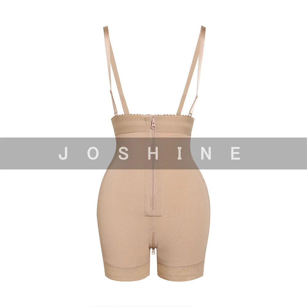 Women Bodysuit Fajas Colombian Waist Trainer Compression Open Bust Shaper Slimming Sheath Corset Girdles Sexy Lace Butt Lifter