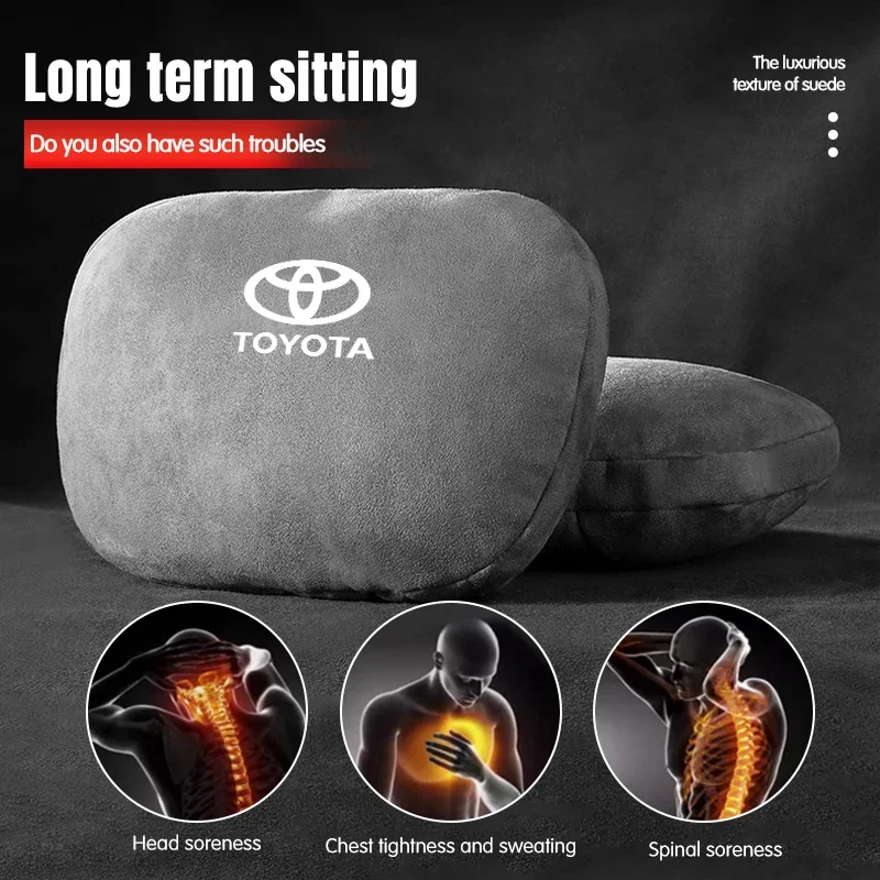 وسادة رقبة بمسند رأس للسيارة ، مسند رأس ، إسفنج مي...