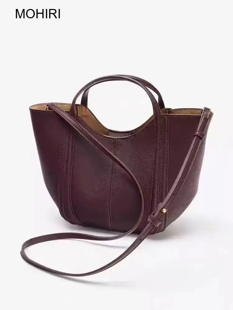 Elegante Borsa Tote in Pelle con Manico Superiore per Donne 2026, Piccola Borsa a Spalla con Tracolla Regolabile per Lavoro e Uscite Casual - immagine 6