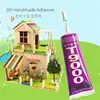 Korea T9000 Building Block Glue Transparent Soft Multi-purpose 15/50/110ML Adhesive DIY Daily Use Glue Repair Model Toy 6