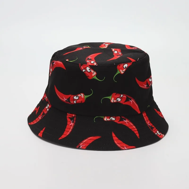 Eimer Hut Frauen Männer Frühling Sommer Hüte für Unisex Cartoon Hip Hop Angeln Panama Cap Strand lässig Outdoor Gorro Bob neu – Detail 30