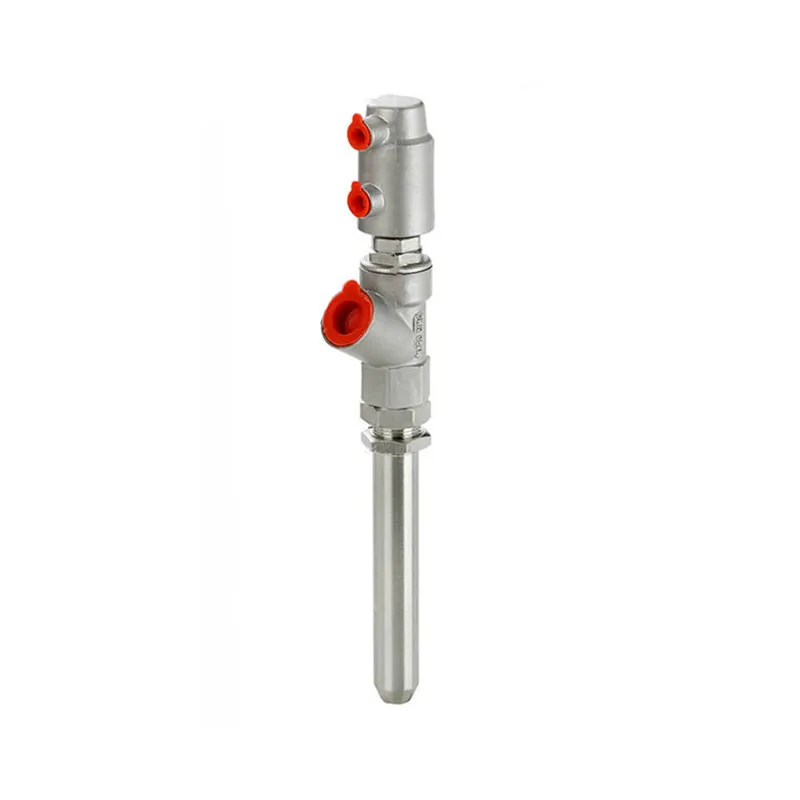 

4 Points Inner Sealed Stainless Steel Pneumatic Filling Valve, Extension rod Anti-drip food grade filling head DN15-27(20*127)