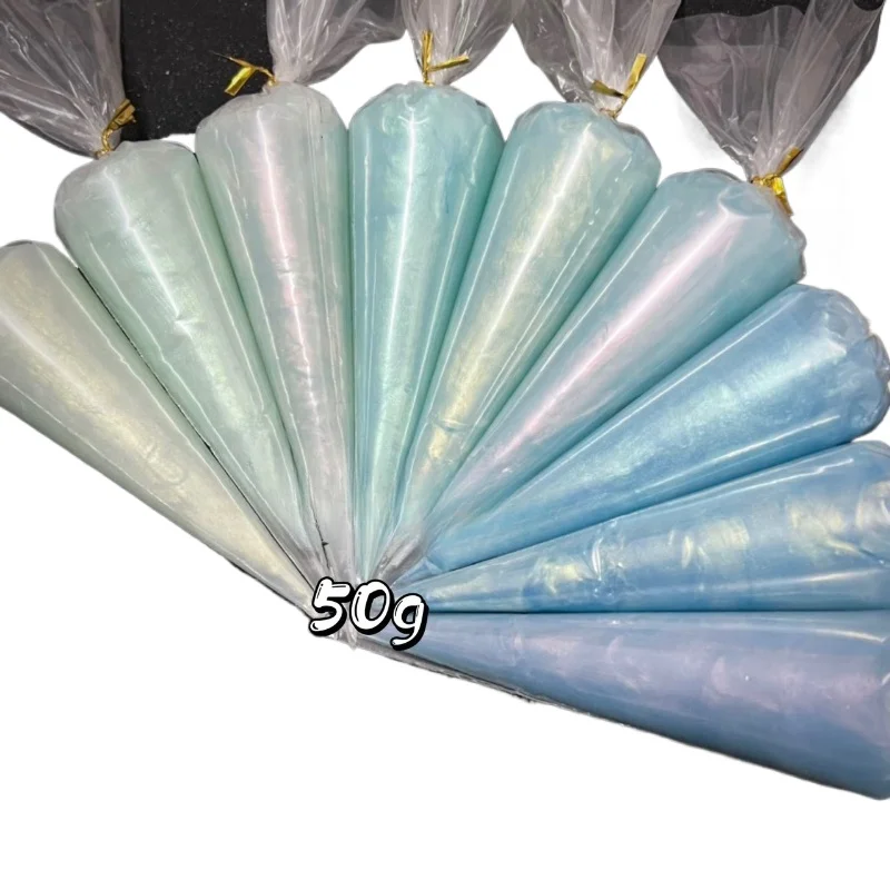 Blue Simulated Pearlescent Cream Glue for DIY Crafts