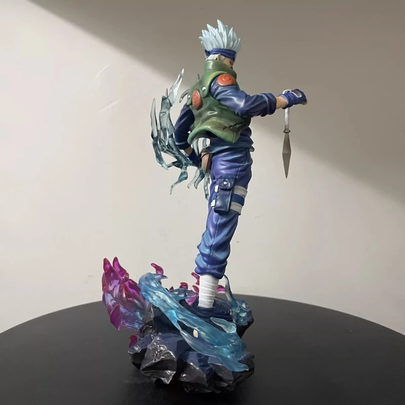Kakashi Hatake Ninja Action Figure with Effect Parts - Collectible Anime Desktop Ornament Gift