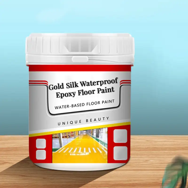 Quick-Dry Anti-Slip Water-Based Floor Paint 500g Water-Based Epoxy Floor Paint Pressure-Resistant Dropshipping