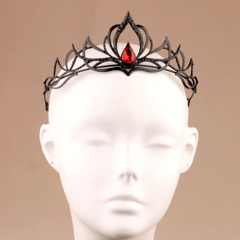 Frauen Krone Kristall Prinzessin Tiara Mädchen Haar Zubehör High-end-Atmosphäre Dance Performance Geburtstag Geschenk Krone Schmuck – Detail 13