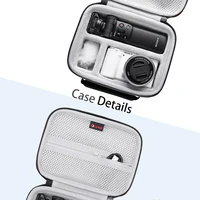 XANAD EVA Hard Case for Sony ZVE 10 Camera Fits Vlogger Accessory Kit Tripod and Microphone Carrying Storage Bag(only bag) 4