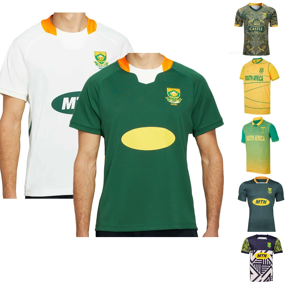 South Africa rugby jersey 2023 home away rugby shirt Custom Name and