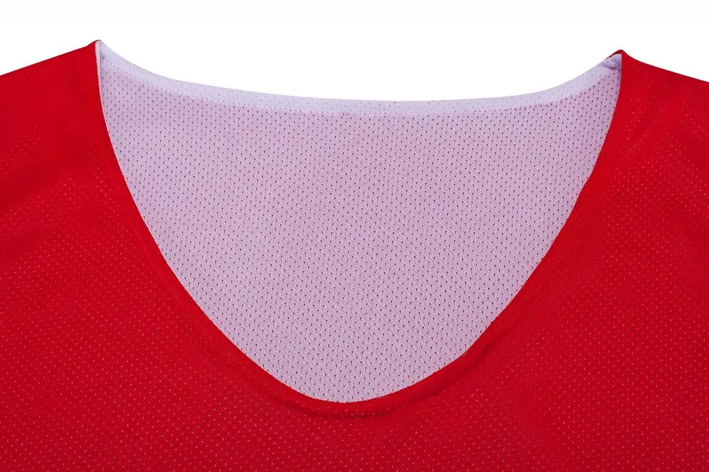 Double Sided Wearable Quick Dry Men Kids Basketball Jersey Uniforms Clothes Workout Double-deck Sleevess Sport Shirts 5