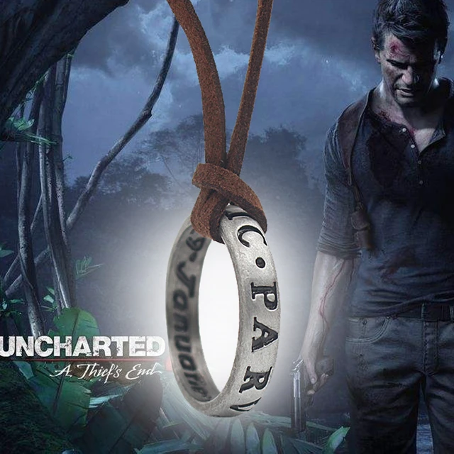 The Last of Us Rings Nathan Drake's Delicate Ring Uncharted Easter Game  Punk Gothic Jewelry Party Initial Ring Women Gifts