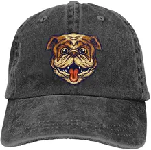 

Cute Dog Baseball Cap Adjustable Dad Hat Classic Trucker Hats for Women Men