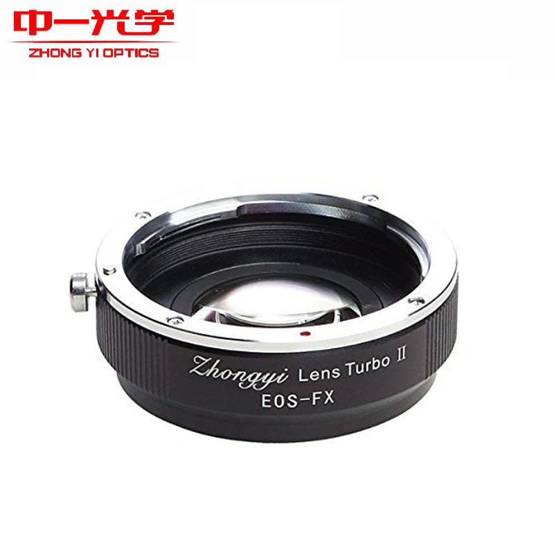 Zhongyi Optics Ef-Fx Ii Anello Adattatore Per Obiettivo Canon Ef Mount Per Fotocamera Formato Fuji Aps-C