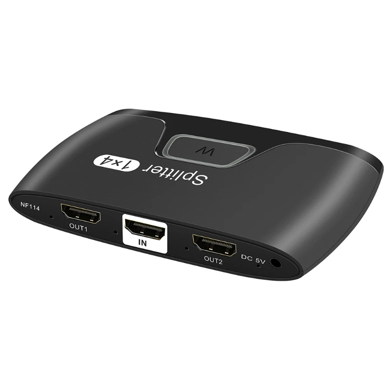 

1 In 4 Out HDMI-compatible1.4 Splitter for 4 HDTV DVD for