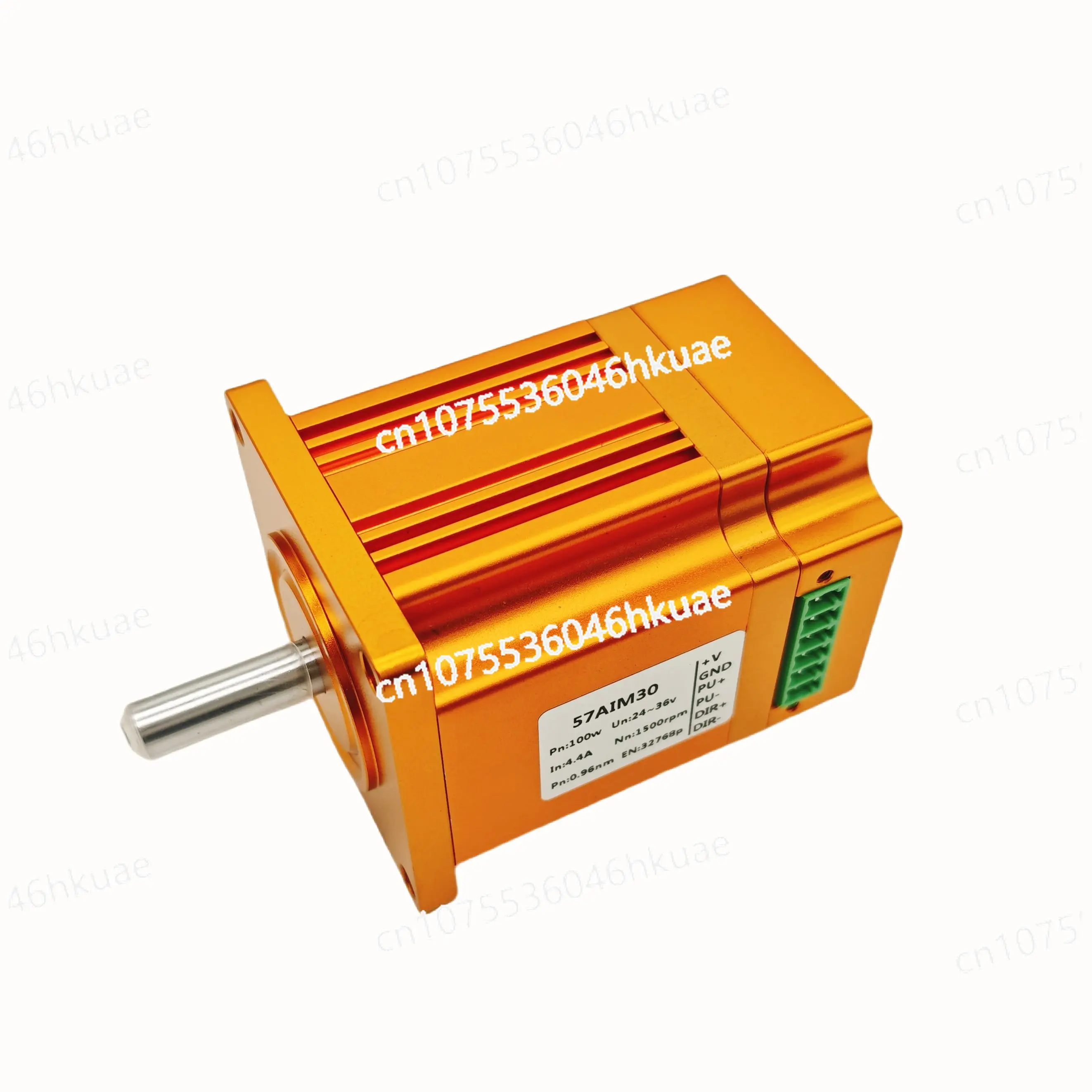 NEMA23 BLDC 서보 모터 CANBus 또는 RS485 드라이버 57AIM15 57AIM30 1,500 RPM