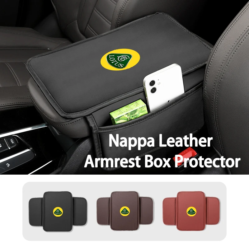 Bracciolo Per Auto Box Pad Sundry Storage Center Booster Pad Per Lotus Emira Envya 3-Eleven Punterie Elite Europa Ela
