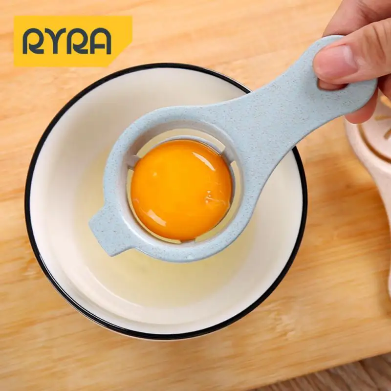 Separatore Di Albume D'Uovo Verde Buon Effetto Filtrante Scava Fuori Il Filtro Per Uova Separatore Di Tuorlo D'Uovo Di Stoccaggio Conveniente Piccolo 